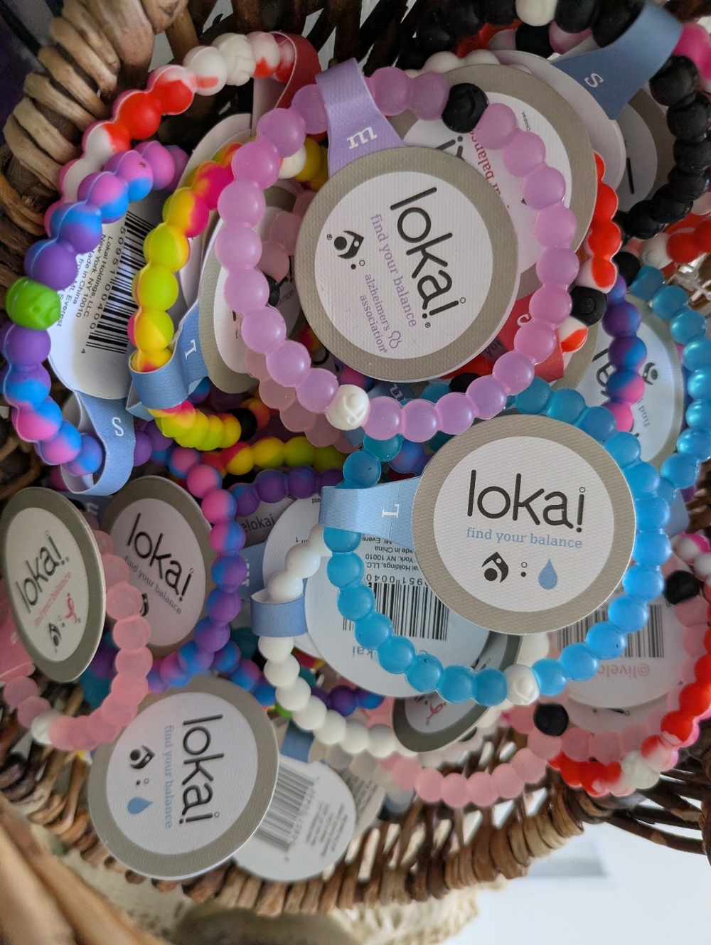40pc Lot Authentic Kids Lokai Bracelets NWT Bundle Small XS Reseller Wholesale